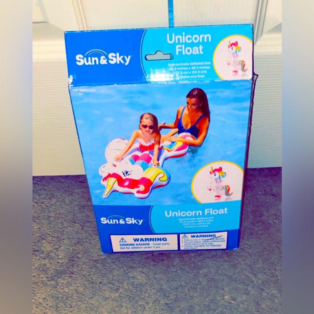 Sun and Sky Unicorn Float